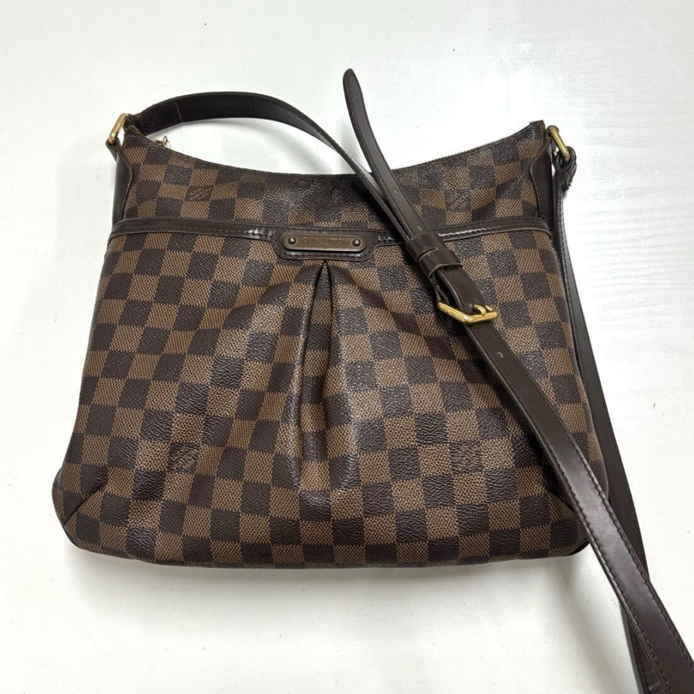 Authentic LOUIS VUITTON  Damier Bloomsbury PM N42251 Shoulder Bag Ebenu